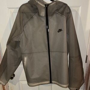 Nike Men's Gray rain jacket